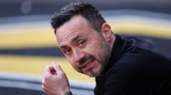 'It's like we're all crying and relegated' - Spurs' De Zerbi delivers monologue
