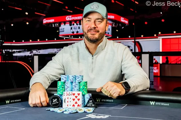 "It's Nice To Get a Win At The Beginning Of The Summer,"; Jason Daly Wins Third Bracelet in $1,500 Omaha Hi-Lo