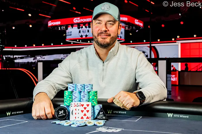 "It's Nice To Get a Win At The Beginning Of The Summer,"; Jason Daly Wins Third Bracelet in $1,500 Omaha Hi-Lo