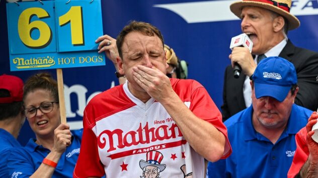 Joey Chestnut sentenced to probation after pleading guilty to drunkenly slapping a man at bar