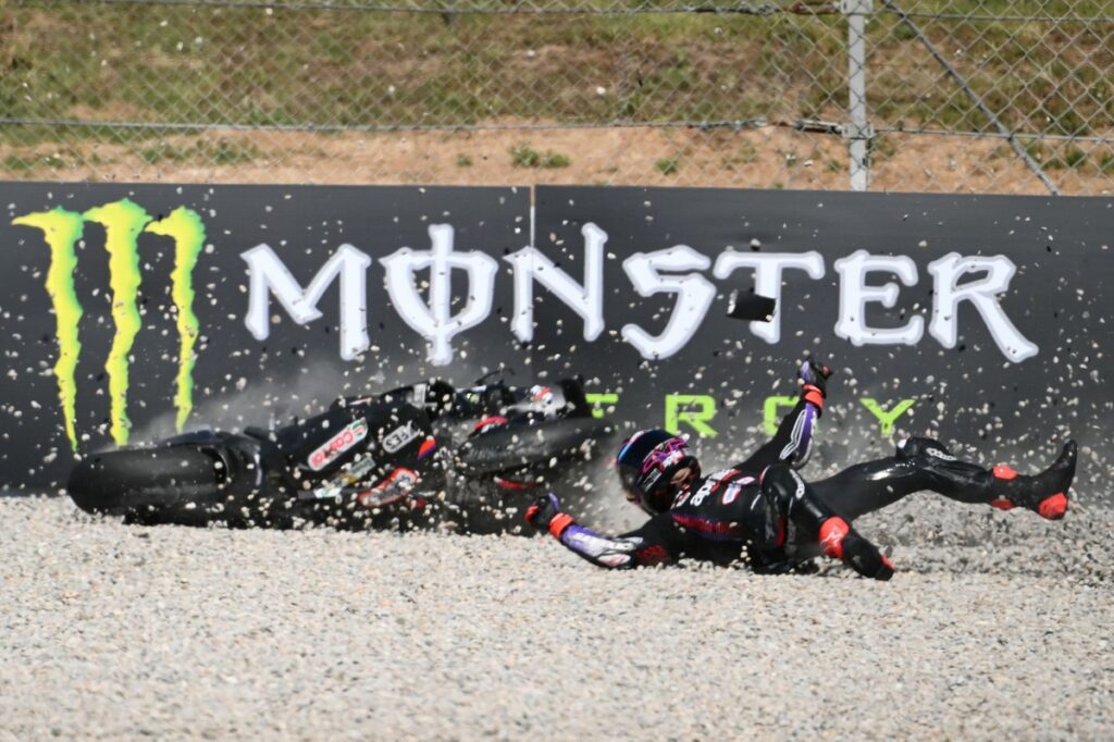 Jorge Martin reveals new injury but denies concussion from Barcelona crash