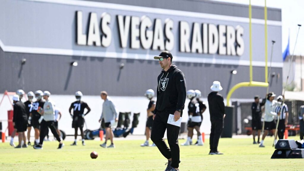 Klint Kubiak and the Raiders have not been afraid to move one rookie all over the place while at OTAs
