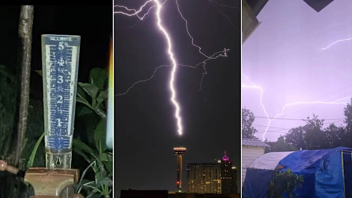 KSAT Connect: Viewers share photos, videos of storms in San Antonio area