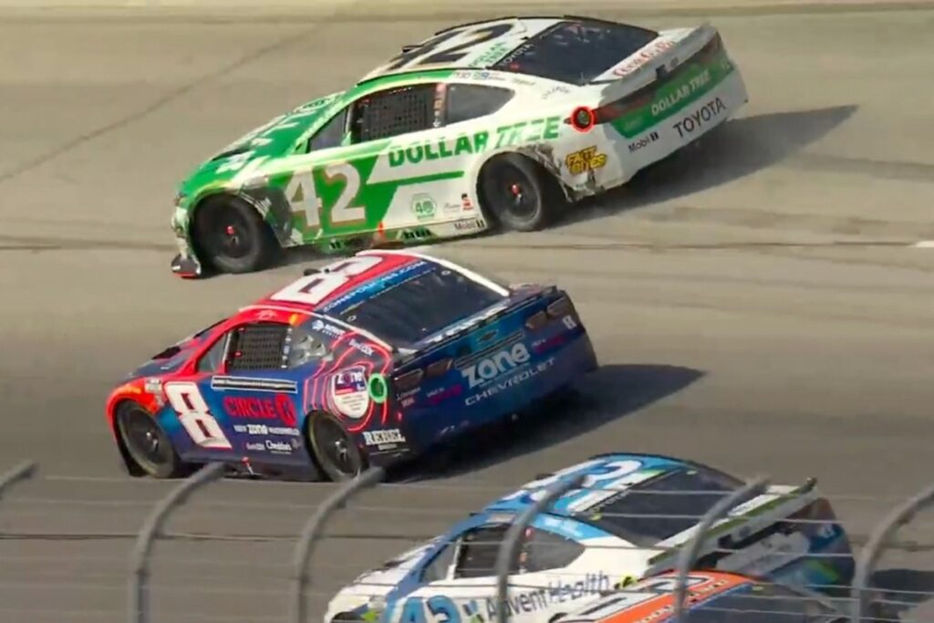 Kyle Busch reacts to Nemechek clash at Texas: "I did not start this"