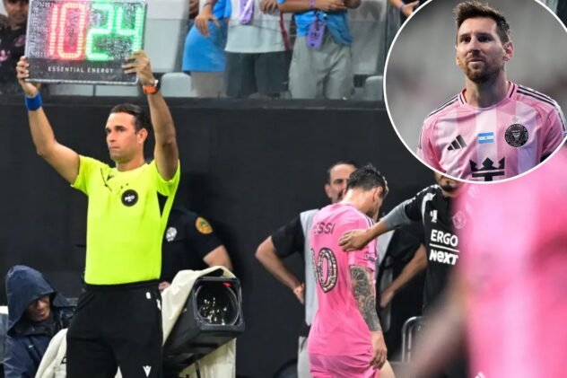 Lionel Messi exits Inter Miami match with injury in potential concern just before World Cup