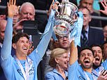Man City win the FA Cup! Pep Guardiola's side beat Chelsea 1-0 in Wembley final thanks to Antoine Semenyo stunner as Prince William watches on