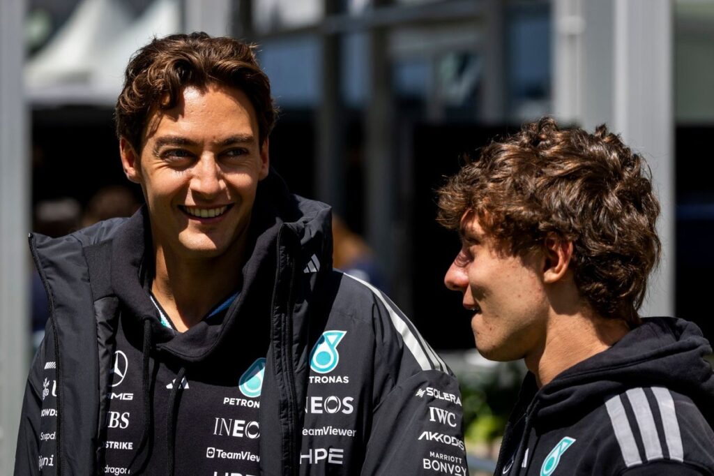 Martin Brundle: "Nothing to choose between George Russell and Kimi Antonelli" in Mercedes F1 battle