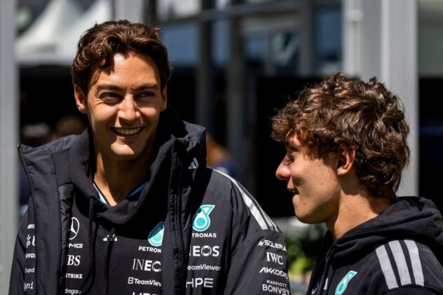 Martin Brundle: "Nothing to choose between George Russell and Kimi Antonelli" in Mercedes F1 battle