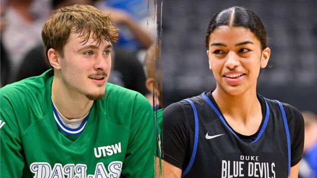 Mavericks star Cooper Flagg and Duke center Arianna Roberson go public with relationship in Turks and Caicos