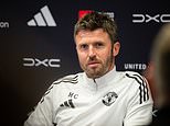 Michael Carrick sends message to Man United stars after sealing Champions League spot - as Red Devils boss reflects on title heartbreak at Sunderland