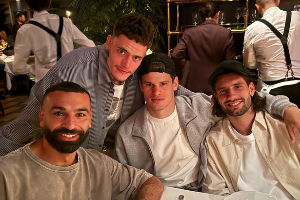 Mohamed Salah links up with Liverpool teammates after damning Arne Slot outburst