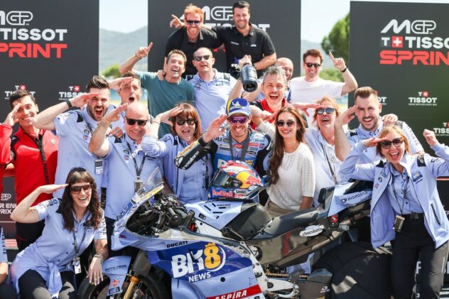 MotoGP Catalan GP: Alex Marquez beats Pedro Acosta to sprint win, Jorge Martin crashes