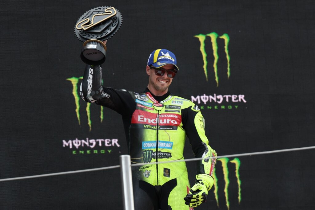 MotoGP Catalan GP: Fabio di Giannantonio wins twice red-flagged Barcelona race