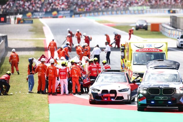 MotoGP chief Carlos Ezpeleta defends decision to restart Catalan GP twice