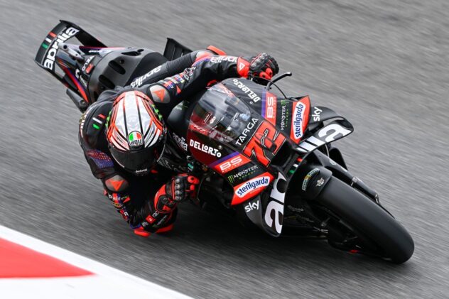 MotoGP Italian GP: Bezzecchi leads Aprilia front-row lockout