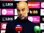 Pep Guardiola reveals he will 'talk in the next days' to Man City chairman Khaldoon Al Mubarak about his future despite his imminent departure - as outgoing Spaniard bemoans his side's fixture congestion for title failure