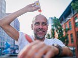 Pep Guardiola's last dance: A Michael Jordan tribute, trophy lifts from Vincent Kompany and Jack Grealish and a Wonderwall rendition - how Man City boss was given a legendary farewell