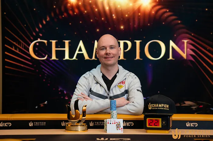 Persistent Tobias Schwecht Turns Huge Chip Lead Into First Triton Title and $465,000