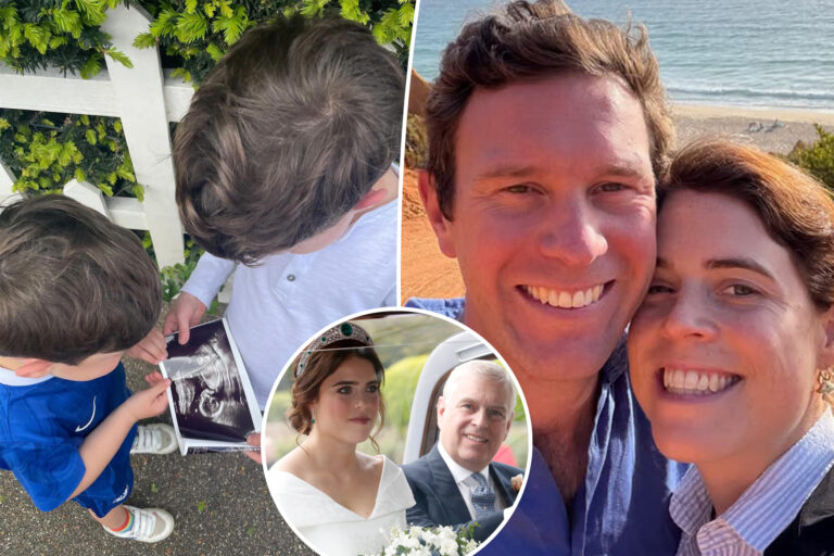 Princess Eugenie reveals she’s pregnant with third child in return to social media after dad Andrew scandal