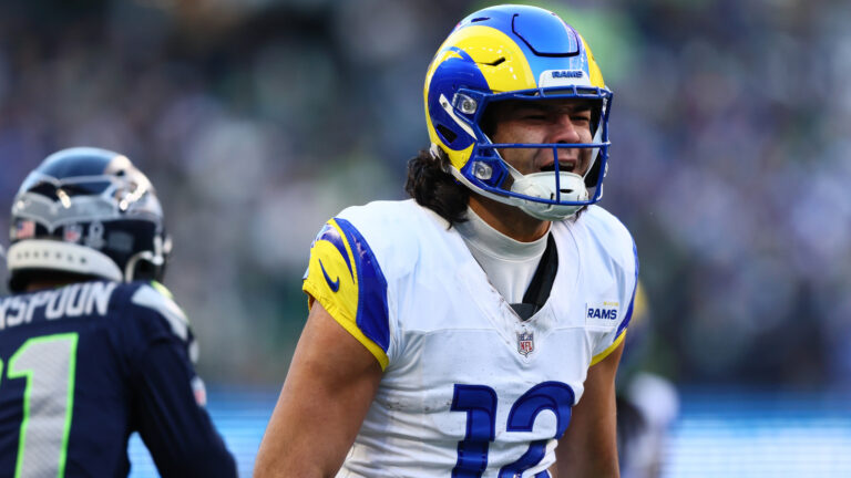 Rams’ Puka Nacua Resumes On-Field Work