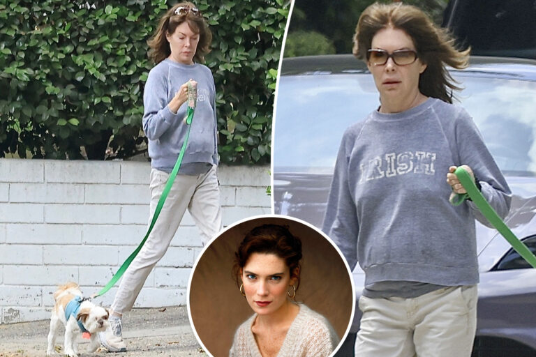Reclusive ‘Twin Peaks’ star Lara Flynn Boyle, 56, makes rare Los Angeles outing