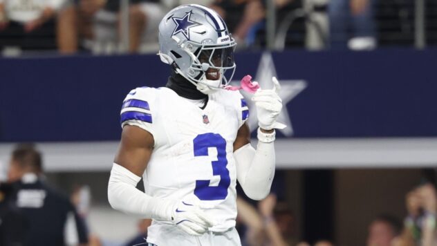 Report: George Pickens misses first Cowboys team workout after signing franchise tag