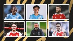 Rice, Shaw & McInnes among BBC Football Awards winners