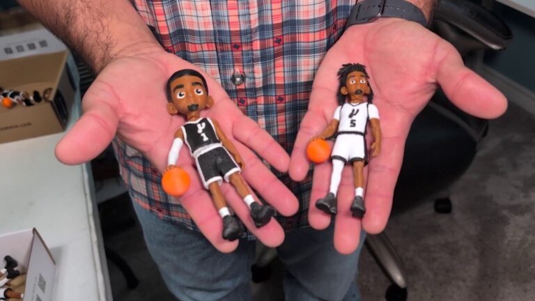 San Antonio family’s 3D-printed Spurs magnets become playoff hit