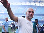 Sky Sports forced to apologise after Pep Guardiola's X-rated remark in emotional farewell speech as Man City boss says goodbye after 10 years at the club