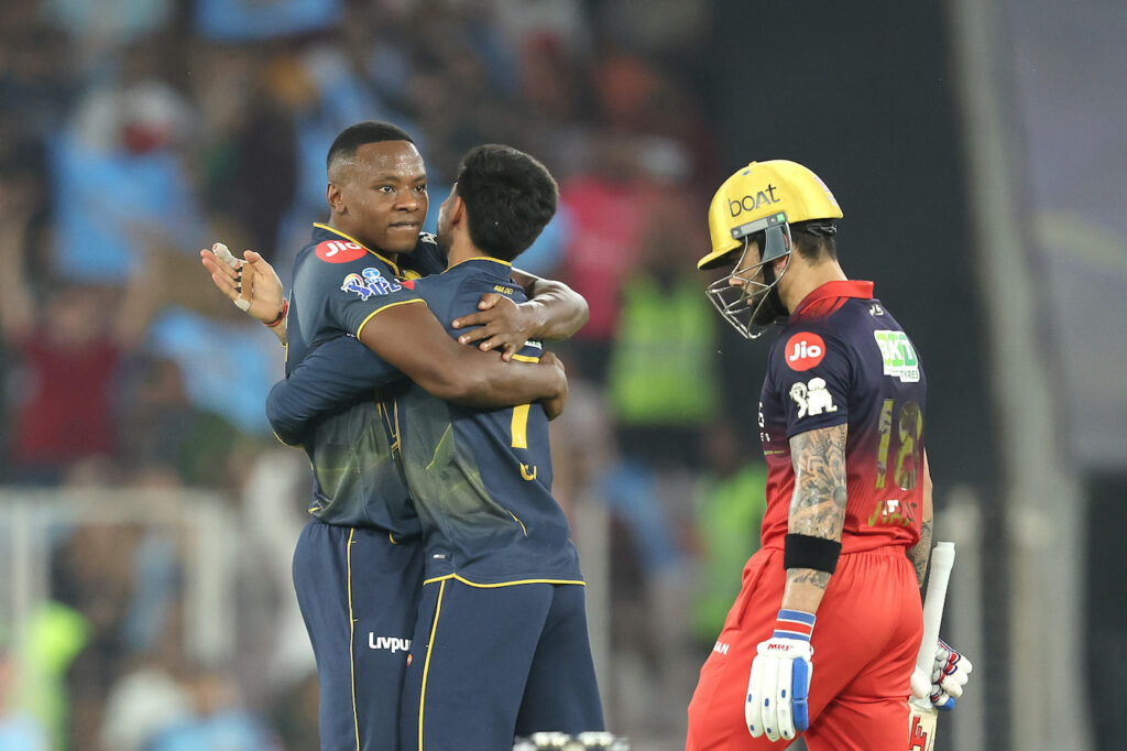 Solid RCB, surging GT clash for direct final ticket