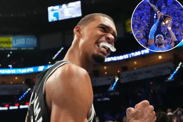 Spurs phenom Victor Wembanyama says Game 1 was personal after losing MVP to Thunder star