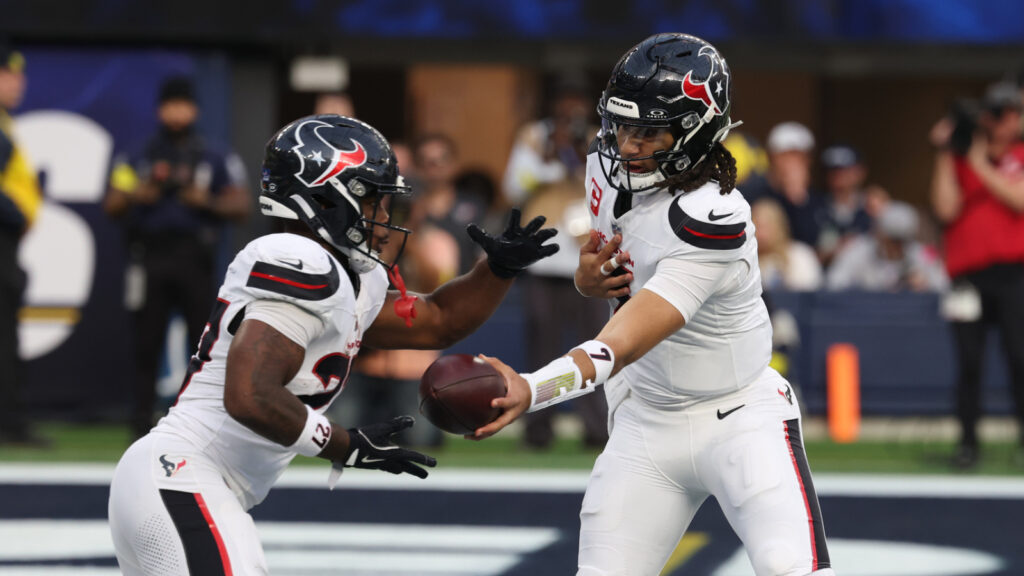 Texans RB Woody Marks shares how C.J. Stroud has changed after poor playoff performances
