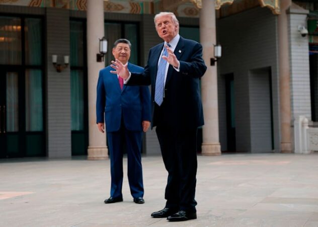 The Latest: After China visit, Trump says he’s undecided on sending weapons to Taiwan