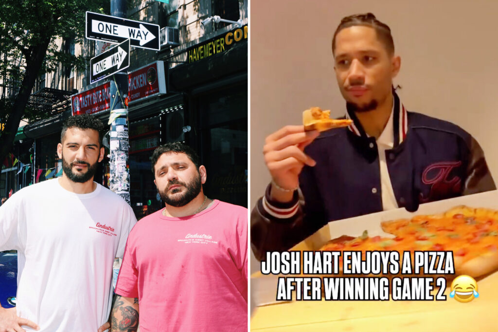 The pizzeria behind Josh Hart’s viral postgame slice reveals how they got the pies into MSG