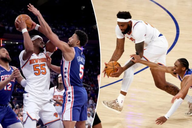 There is one Knicks concern emerging from Game 1 rout of 76ers