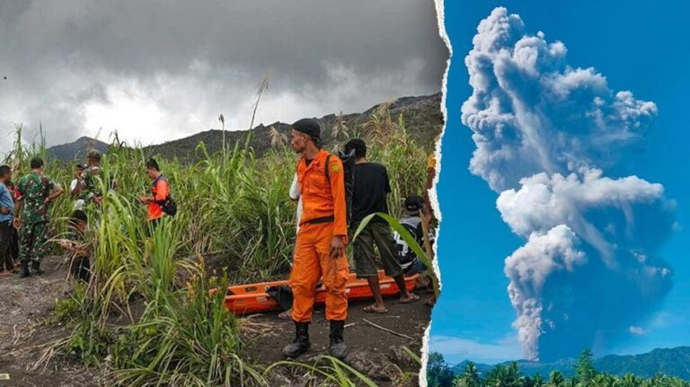 Three hikers killed after climbing restricted Indonesian volcano to create online content, police say