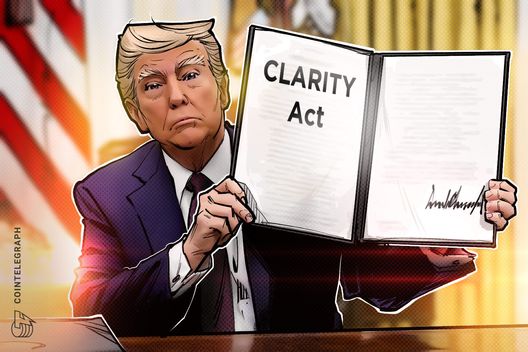 Trump claims he can ‘future proof’ crypto regulation with CLARITY Act
