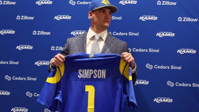 Ty Simpson just learned his first few years with the Los Angeles Rams will be a lot more unpredictable