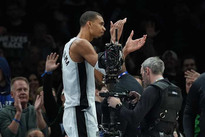 Wembanyama won’t face ‘further discipline’ following ejection-worthy elbow in Game 4, ESPN reports