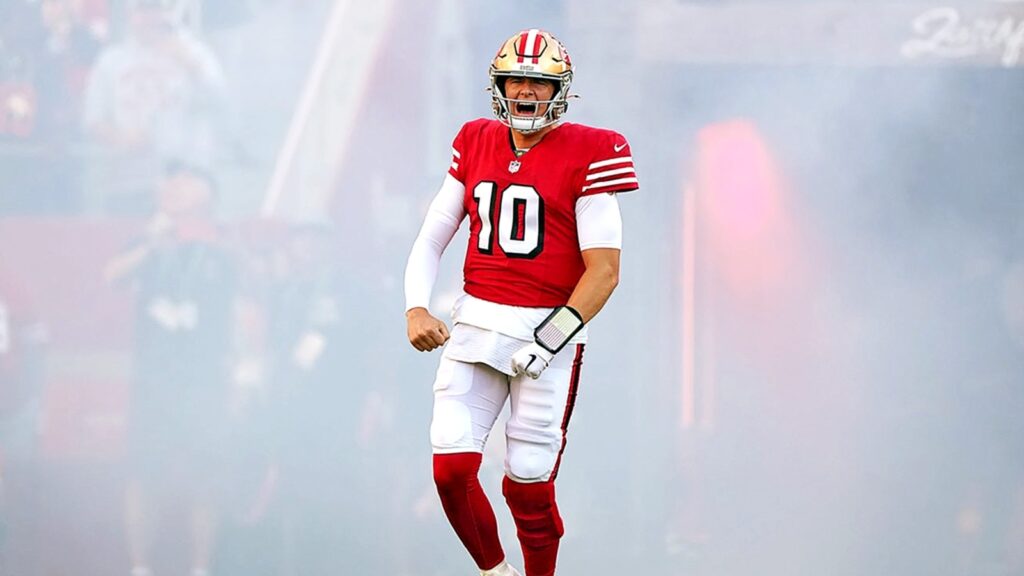 Where does 49ers Mac Jones land in top backup QB rankings based on estimated trade value?