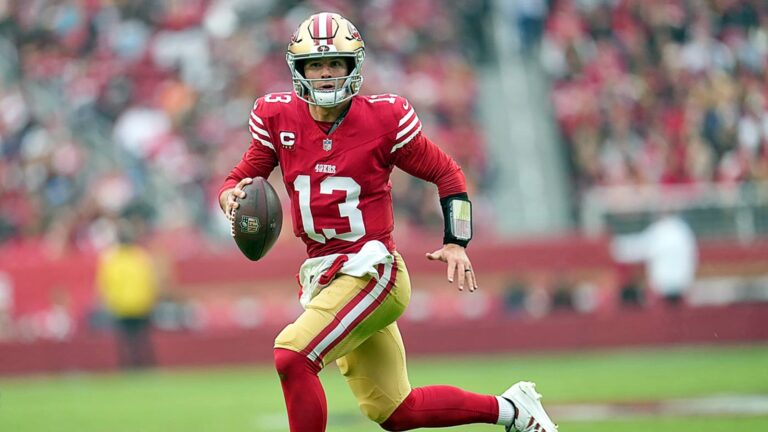 Where does 49ers QB Brock Purdy rank among his peers? According to one NFL writer, not very high!