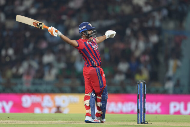 Why didn't Pant come out to bat in LSG's chase?