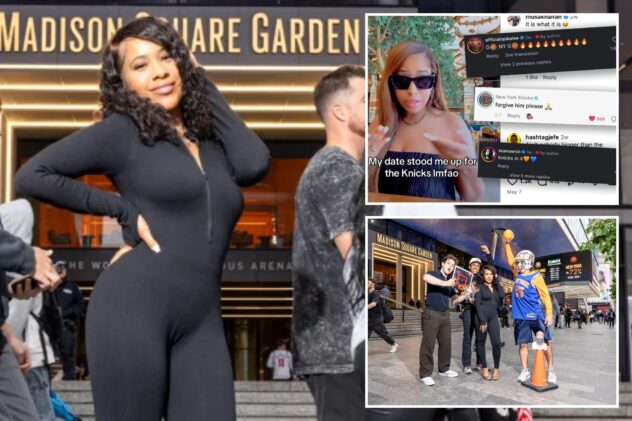 Woman who went viral for getting stood up by Knicks fan with playoff tickets reveals what happened next