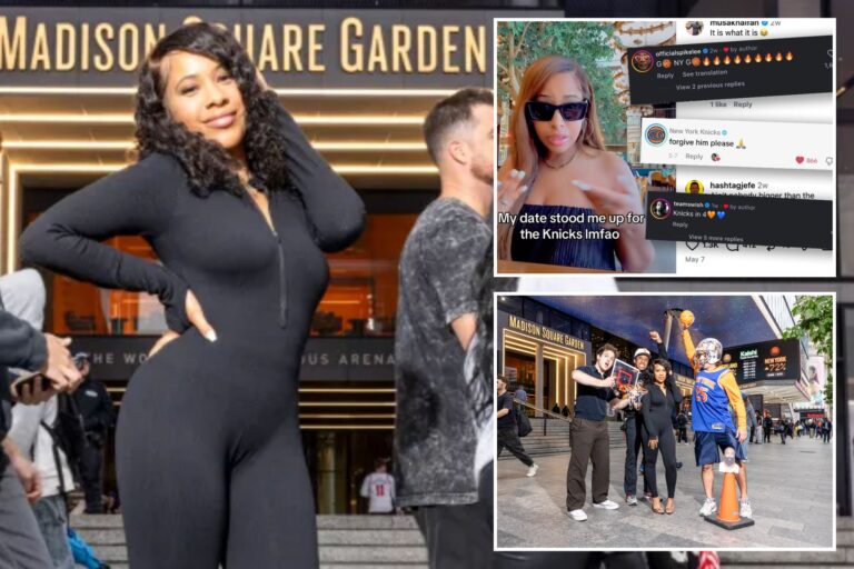 Woman who went viral for getting stood up by Knicks fan with playoff tickets reveals what happened next