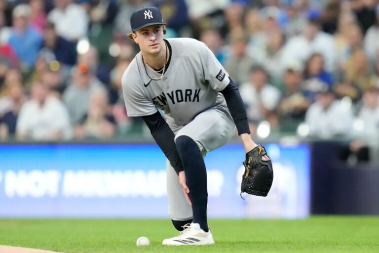 Yankees’ Cam Schlittler ‘not really concerned’ after getting drilled by comebacker again