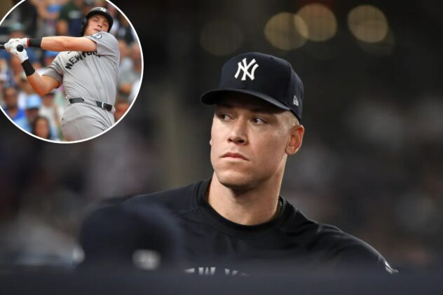 Aaron Judge’s unknown injury return can’t come soon enough for Yankees — and Ben Rice