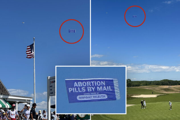 Abortion pill advertisement at US Open leaves golf fans appalled: ‘Gross and divisive’