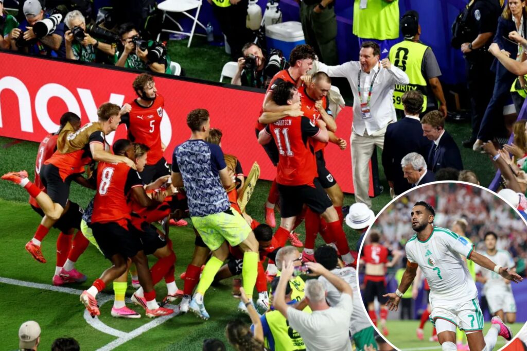 Algeria, Austria both advance to World Cup knockout round after thrilling draw