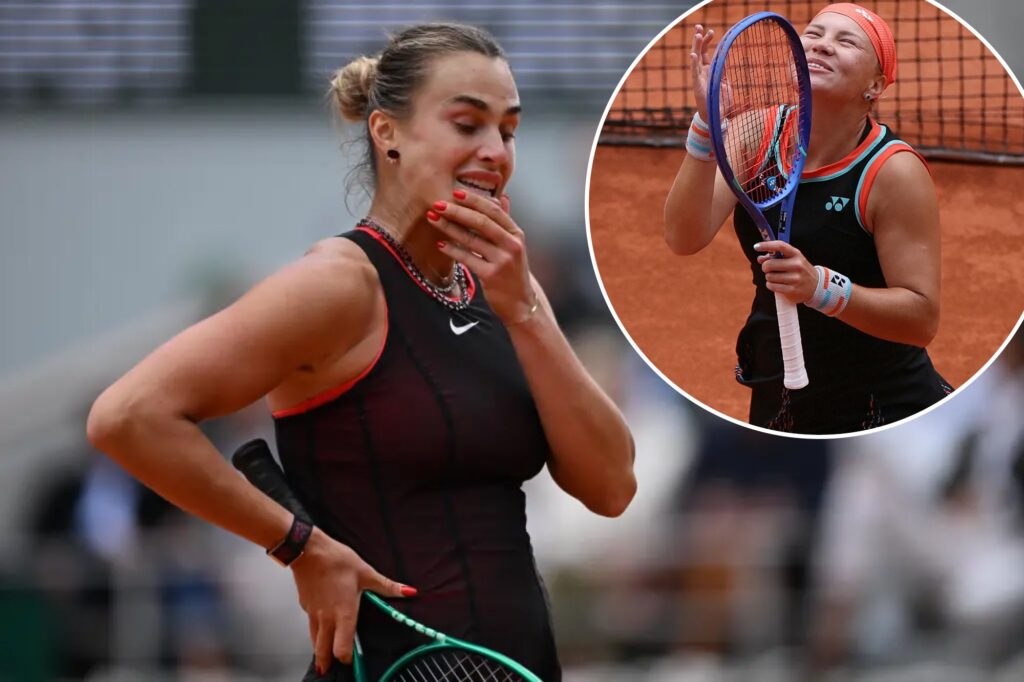 Aryna Sabalenka has stunning French Open meltdown — losing last 10 games after being so close to win