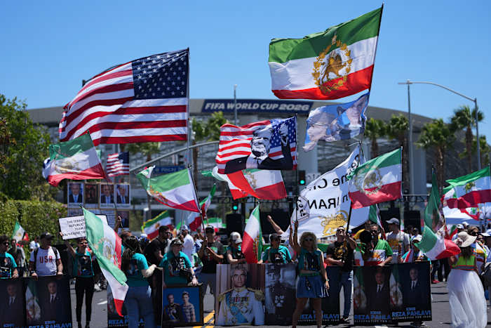 As Iran chases the World Cup, its US diaspora is divided between protesting and cheering